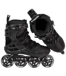 POWERSLIDE Argon Black 80 Πατίνια - Μαύρο Χρώμα (Μαύρο), Μέγεθος (42)