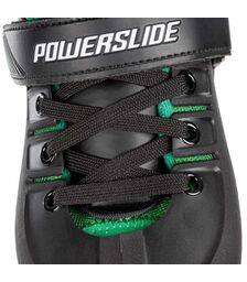 POWERSLIDE Phuzion Universe Αυξομειούμενα Πατίνια - Πράσινο Χρώμα (Μαύρο-Πράσινο), Μέγεθος (37-40)