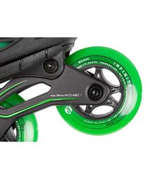 POWERSLIDE Phuzion Universe Αυξομειούμενα Πατίνια - Πράσινο Χρώμα (Μαύρο-Πράσινο), Μέγεθος (29-32)