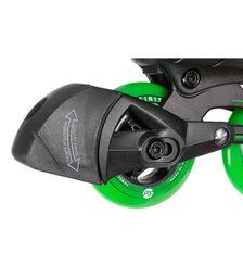 POWERSLIDE Phuzion Universe Αυξομειούμενα Πατίνια - Πράσινο Χρώμα (Μαύρο-Πράσινο), Μέγεθος (29-32)