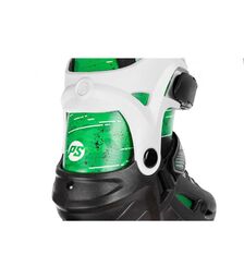 POWERSLIDE Phuzion Universe Αυξομειούμενα Πατίνια - Πράσινο Χρώμα (Μαύρο-Πράσινο), Μέγεθος (37-40)