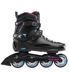ROLLERBLADE RB Cruiser W Πατίνια - Black/Aqua Χρώμα (Μαύρο), Μέγεθος (35)
