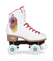 ROOKIE Coca-Cola Love Quad Πατίνια - Λευκό Χρώμα (Λευκό), Μέγεθος (39.5)