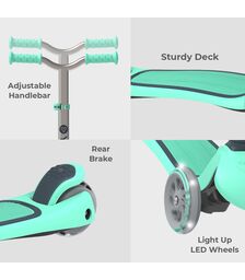 YVOLUTION Glider Air Metal HB 2022, Πατίνι (Scooter) Green