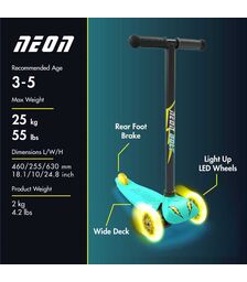 Yvolution Neon Bolt Πατίνι - Πράσινο