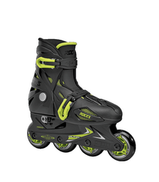 ROCES Orlando III Αυξομειούμενα Inline Πατίνια - Μαύρο/Lime Χρώμα (Μαύρο-Λάιμ), Μέγεθος (30-35)
