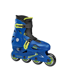 ROCES Orlando III Αυξομειούμενα Inline Πατίνια - Μπλε/Lime Χρώμα (Μπλε-lime), Μέγεθος (36-40)