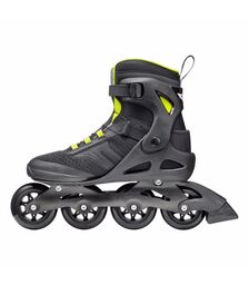 ROLLERBLADE Macroblade 84 BOA Πατίνια - Black/Lime Χρώμα (Μαύρο), Μέγεθος (43)