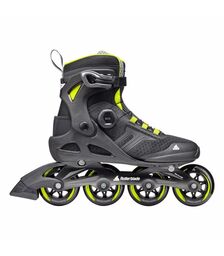 ROLLERBLADE Macroblade 84 BOA Πατίνια - Black/Lime Χρώμα (Μαύρο), Μέγεθος (42)