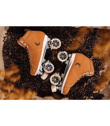 CHAYA Vintage Cappuccino Quad Πατίνια Χρώμα (Καφέ), Μέγεθος (38)