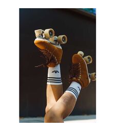 CHAYA Vintage Cappuccino Quad Πατίνια Χρώμα (Καφέ), Μέγεθος (38)