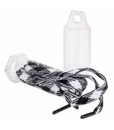 Κορδόνια MyFit Checker, white/black