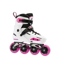 ROLLERBLADE Apex G Παιδικά Ρυθμιζόμενα Πατίνια - Λευκό/Ροζ Χρώμα (Λευκό-Ροζ), Μέγεθος (33-36)