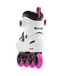 ROLLERBLADE Apex G Παιδικά Ρυθμιζόμενα Πατίνια - Λευκό/Ροζ Χρώμα (Λευκό-Ροζ), Μέγεθος (33-36)