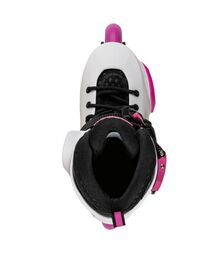 ROLLERBLADE Apex G Παιδικά Ρυθμιζόμενα Πατίνια - Λευκό/Ροζ Χρώμα (Λευκό-Ροζ), Μέγεθος (33-36)