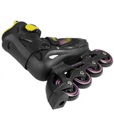 PLAYLIFE Joker Yellow Αυξομειούμενα Πατίνια - Μαύρο/Κίτρινο Χρώμα (Μαύρο), Μέγεθος (34-37)