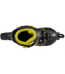 PLAYLIFE Joker Yellow Αυξομειούμενα Πατίνια - Μαύρο/Κίτρινο Χρώμα (Μαύρο), Μέγεθος (34-37)