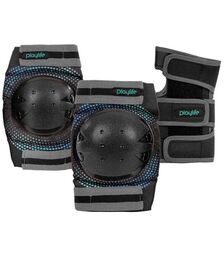 PLAYLIFE Joker Blue Sky Combo Αυξομειούμενα Πατίνια Χρώμα (Μαύρο-Μπλε), Μέγεθος (28-31)