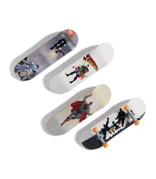 Tech Deck Fingerboard - Σανιδάκι δαχτύλου 4 τεμαχίων