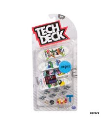 Tech Deck Fingerboard - Σανιδάκι δαχτύλου 4 τεμαχίων