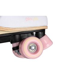 PLAYLIFE Classic Pale Rose Αυξομειούμενα Roller Skates Χρώμα (Λευκό-Ροζ), Μέγεθος (39-42)