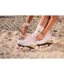 PLAYLIFE Classic Pale Rose Αυξομειούμενα Roller Skates Χρώμα (Λευκό-Ροζ), Μέγεθος (39-42)