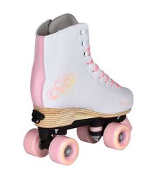 PLAYLIFE Classic Pale Rose Αυξομειούμενα Roller Skates Χρώμα (Λευκό-Ροζ), Μέγεθος (39-42)
