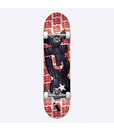 DGK Scribble Complete Skateboard Χρώμα (Κόκκινο-Μαύρο), Μέγεθος (7,5 ίντσες)