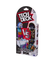 Tech Deck (VS) Versus Series Sk8shop, 2 Μινιατούρες Τροχοσανίδες - 1 Εμπόδιο/Ράμπα