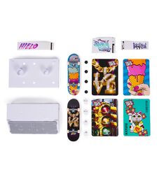 Tech Deck (VS) Versus Series Sk8shop, 2 Μινιατούρες Τροχοσανίδες - 1 Εμπόδιο/Ράμπα