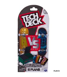 Tech Deck (VS) Versus Series Sk8shop, 2 Μινιατούρες Τροχοσανίδες - 1 Εμπόδιο/Ράμπα