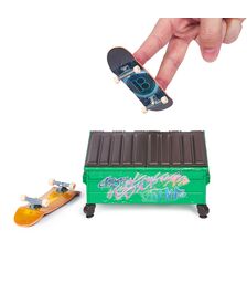 Tech Deck (VS) Versus Series Sk8shop, 2 Μινιατούρες Τροχοσανίδες - 1 Εμπόδιο/Ράμπα