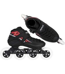 POWERSLIDE Manta Πατίνια - Μαύρο/Κόκκινο Χρώμα (Μαύρο-Κόκκινο), Μέγεθος (35)