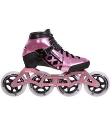 POWERSLIDE 3X Pink Ρυθμιζόμενα Πατίνια - Ροζ Χρώμα (Ροζ), Μέγεθος (31-34)