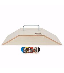 Tech Deck performance series, shred πυραμίδα σειρά με μεταλλικό rail και blind μίνι τροχοσανίδα