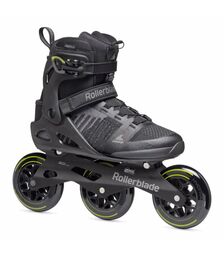ROLLERBLADE Macroblade 110 3WD Πατίνια - Μαύρο/Lime Χρώμα (Μαύρο), Μέγεθος (38)