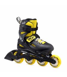 ROLLERBLADE Fury Αυξομειούμενα Πατίνια - Μαύρο/Κίτρινο Χρώμα (Μαύρο-Κίτρινο), Μέγεθος (33-38)