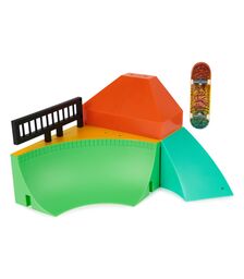 Tech Deck  X-Connect  Park Creator - 1 Μινιατούρα Τροχοσανίδα και 1 Ράμπα