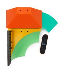 Tech Deck  X-Connect  Park Creator - 1 Μινιατούρα Τροχοσανίδα και 1 Ράμπα