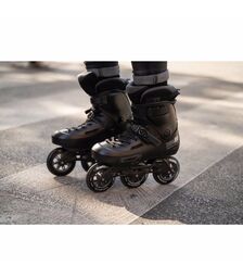 POWERSLIDE Zoom Pro Black 100 Πατίνια Χρώμα (Μαύρο), Μέγεθος (39-40)