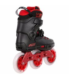 POWERSLIDE Next Black Red 110 Urban Πατίνια - Μαύρο/Κόκκινο Χρώμα (Κόκκινο), Μέγεθος (44-45)