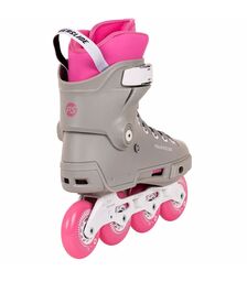 POWERSLIDE Next SL Pink 80 Urban Πατίνια - Γκρι/Ροζ Χρώμα (Γκρι-Ροζ), Μέγεθος (36-37)