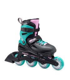 ROLLERBLADE Fury Αυξομειούμενα Πατίνια - Μαύρο/Πράσινο Χρώμα (Μαύρο-Πράσινο), Μέγεθος (36.5-40.5)