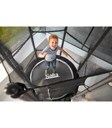 SALTA Τραμπολίνο Junior 140 εκ. - Μαύρο