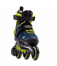 ROLLERBLADE Microblade 3WD Αυξομειούμενα Πατίνια - Blue royal/Lime Χρώμα (Μπλε-lime), Μέγεθος (36.5-40.5)