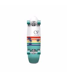 OCEAN PACIFIC sunset cruiser skateboard 10'' - Navy/White