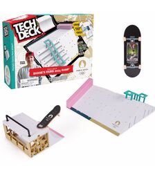 Tech Deck Shane O' Neill's olympic games Paris 2024 X-Connect Park Creator  - 1 μινιατούρα τροχοσανίδα και ράμπα