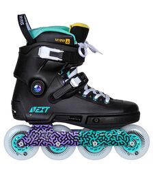 POWERSLIDE next multicolor 80 πατίνια - Μαύρο Χρώμα (Μαύρο), Μέγεθος (40-41)