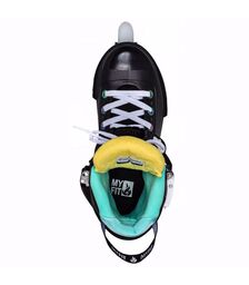 POWERSLIDE next multicolor 80 πατίνια - Μαύρο Χρώμα (Μαύρο), Μέγεθος (40-41)