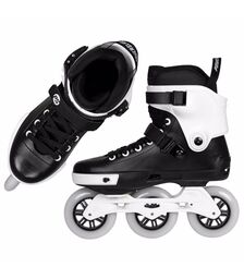 POWERSLIDE Next Core Black 100 Πατίνια Χρώμα (Λευκό-Μαύρο), Μέγεθος (42-43)